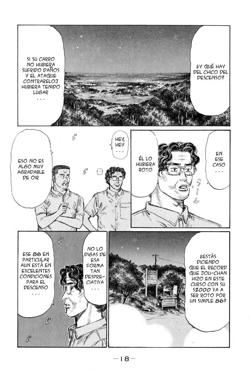 Initial D capítulo 423, página 4