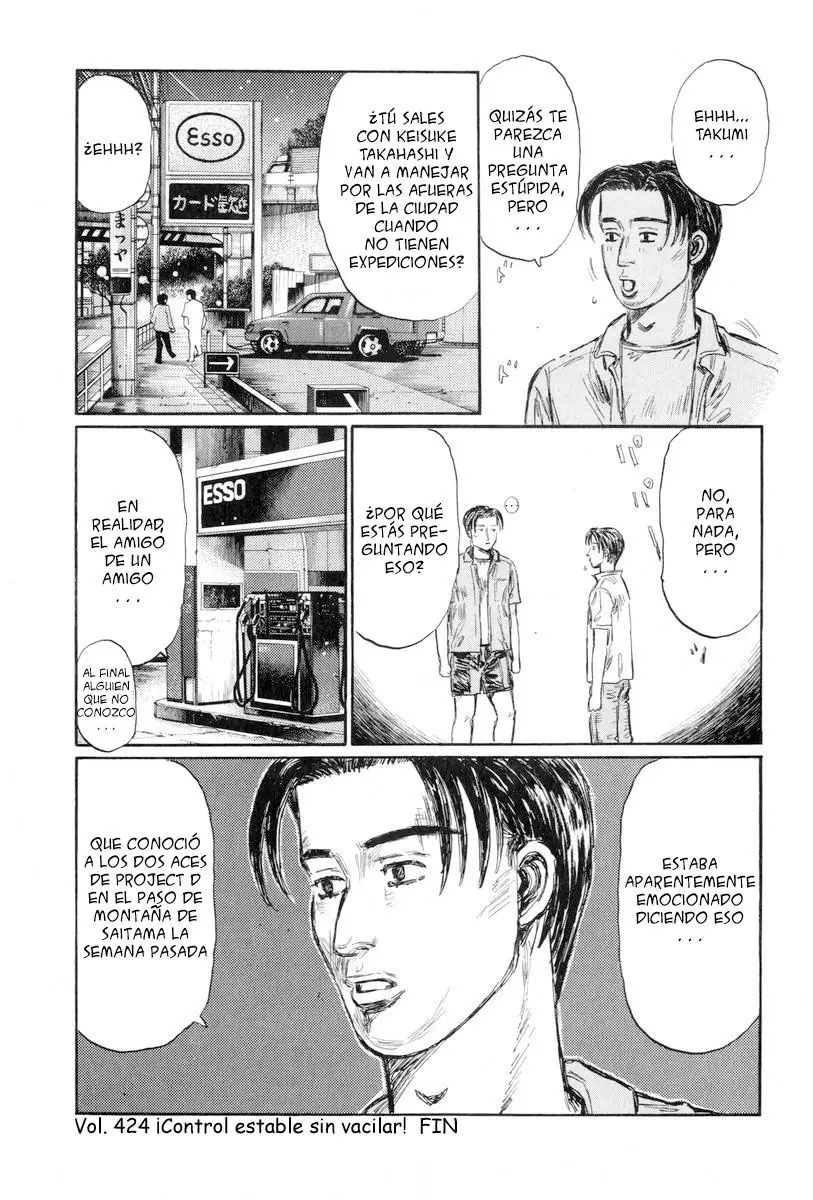 Initial D capítulo 424, página 13