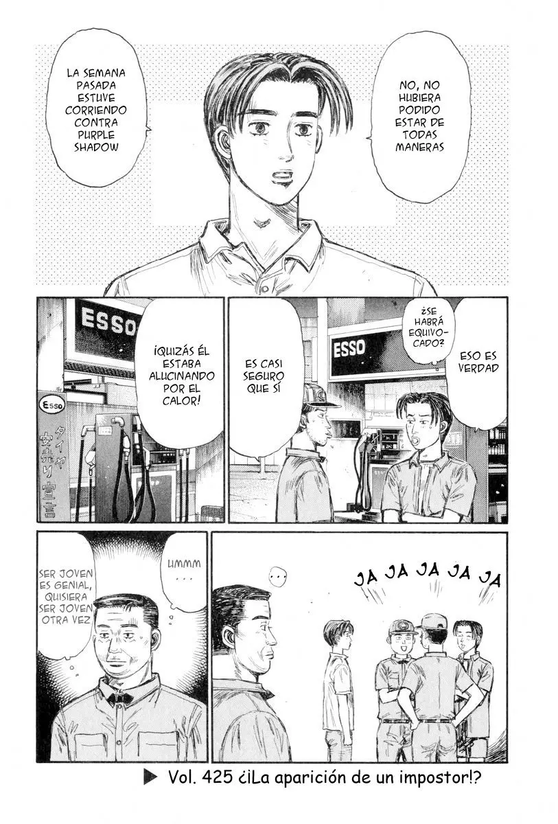 Initial D capítulo 425, página 1