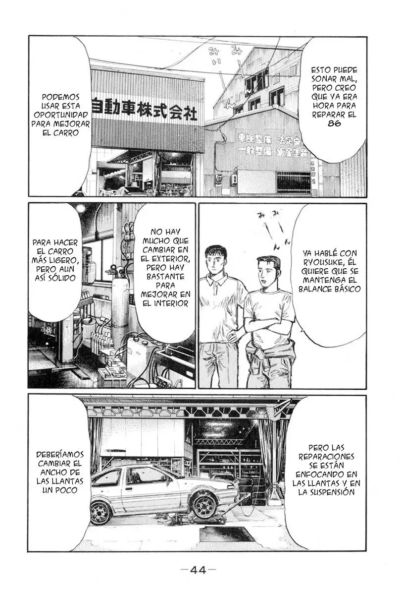 Initial D capítulo 425, página 3