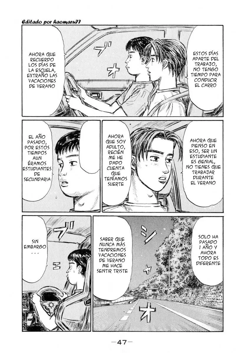 Initial D capítulo 425, página 6
