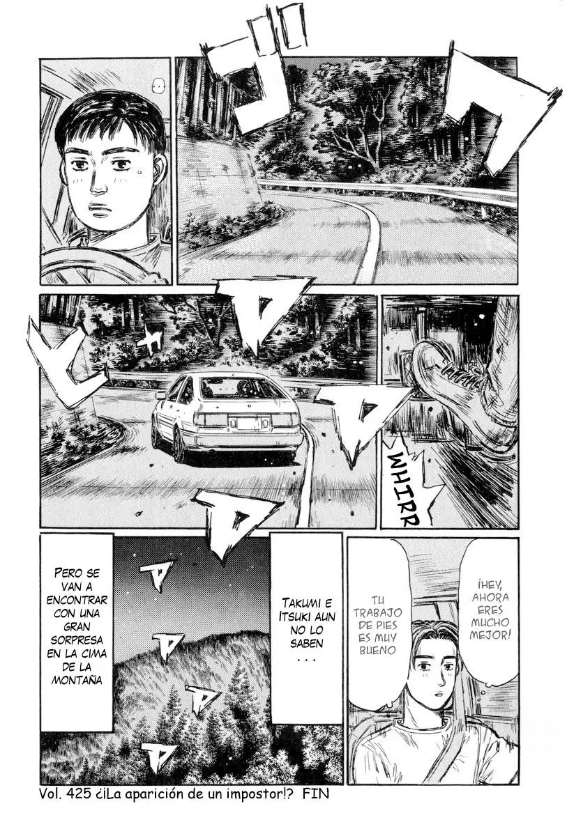 Initial D capítulo 425, página 9