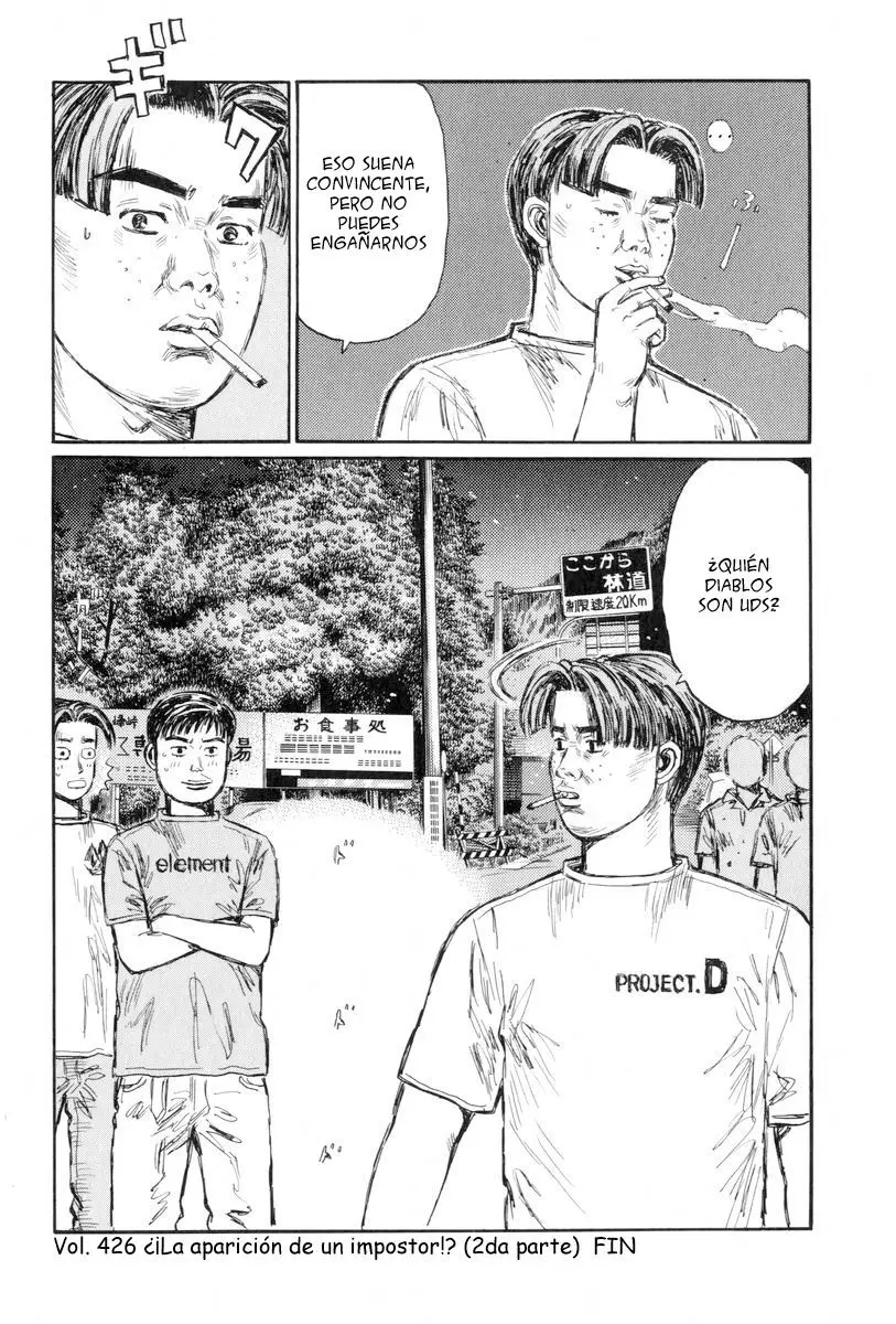 Initial D capítulo 426, página 10