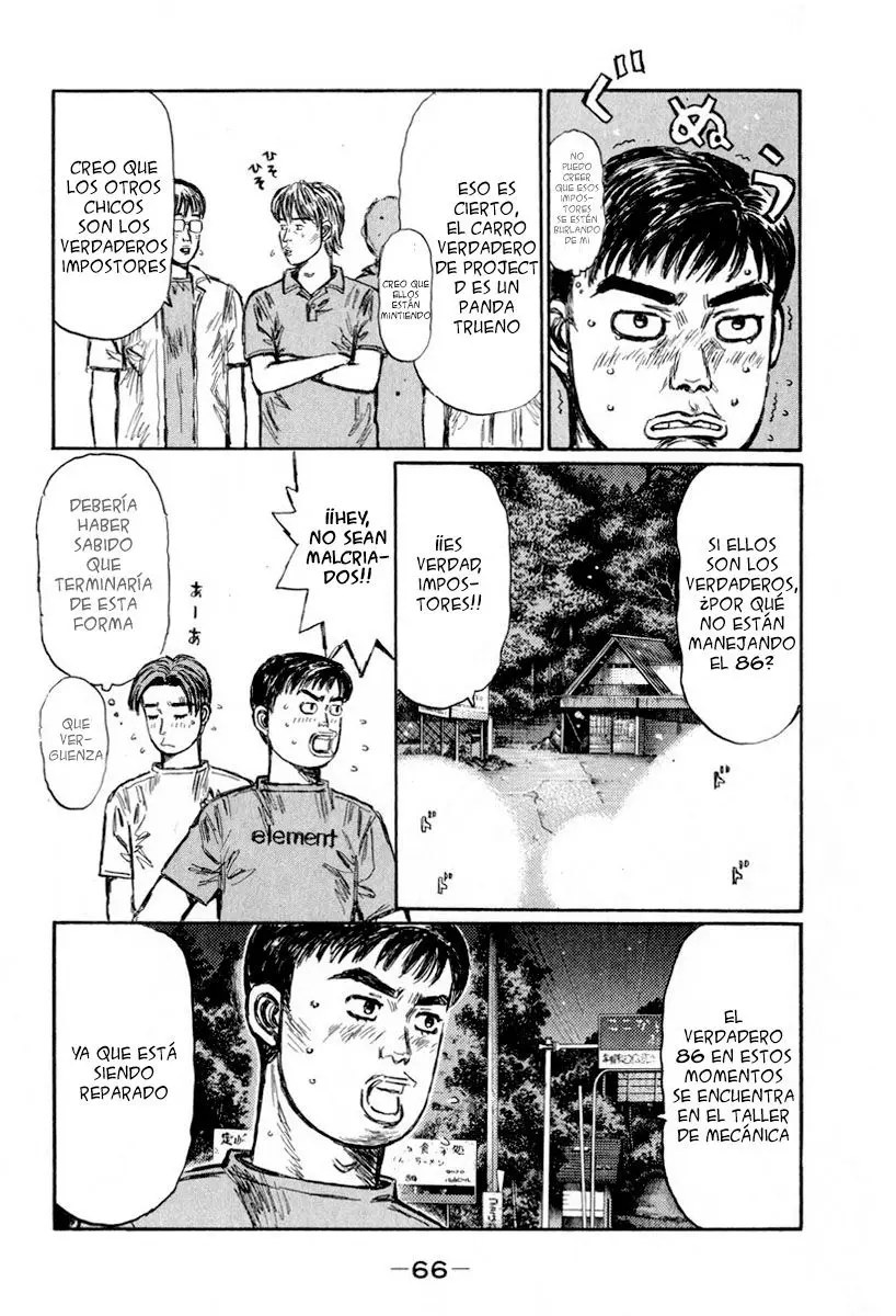 Initial D capítulo 427, página 6