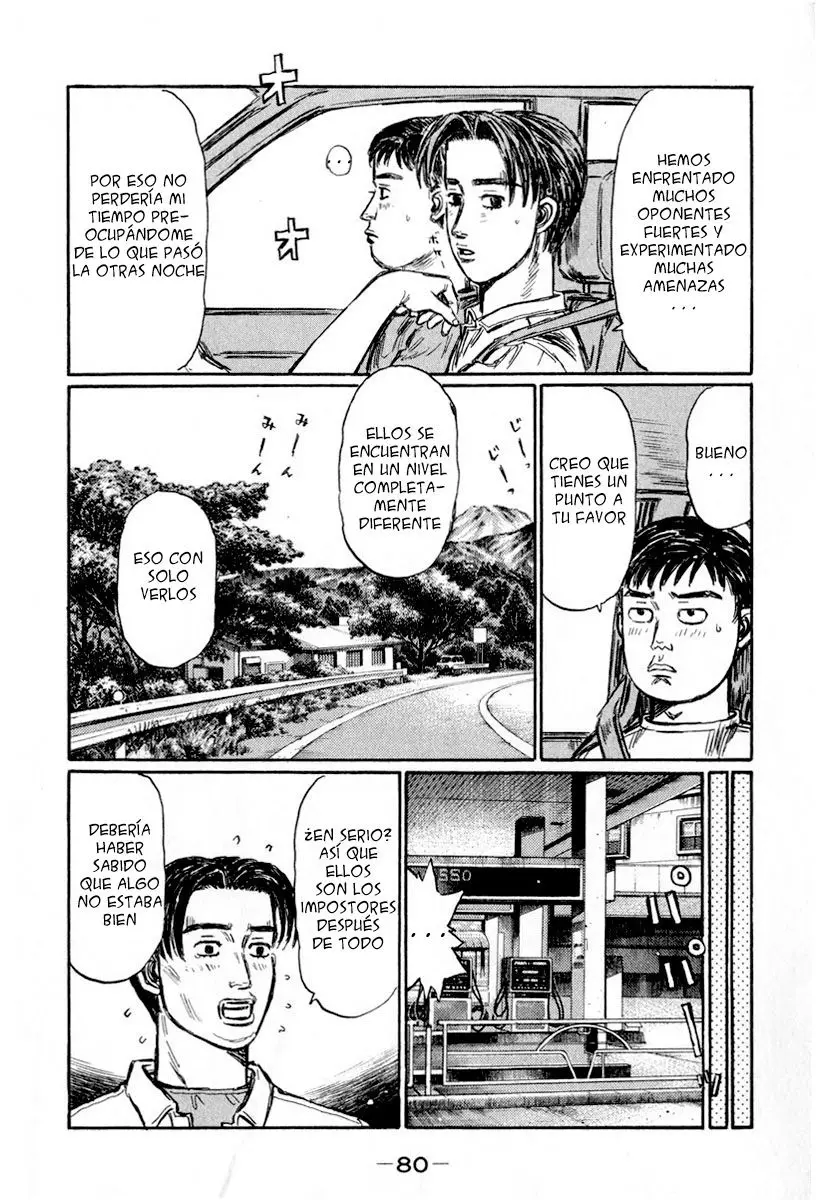 Initial D capítulo 428, página 8