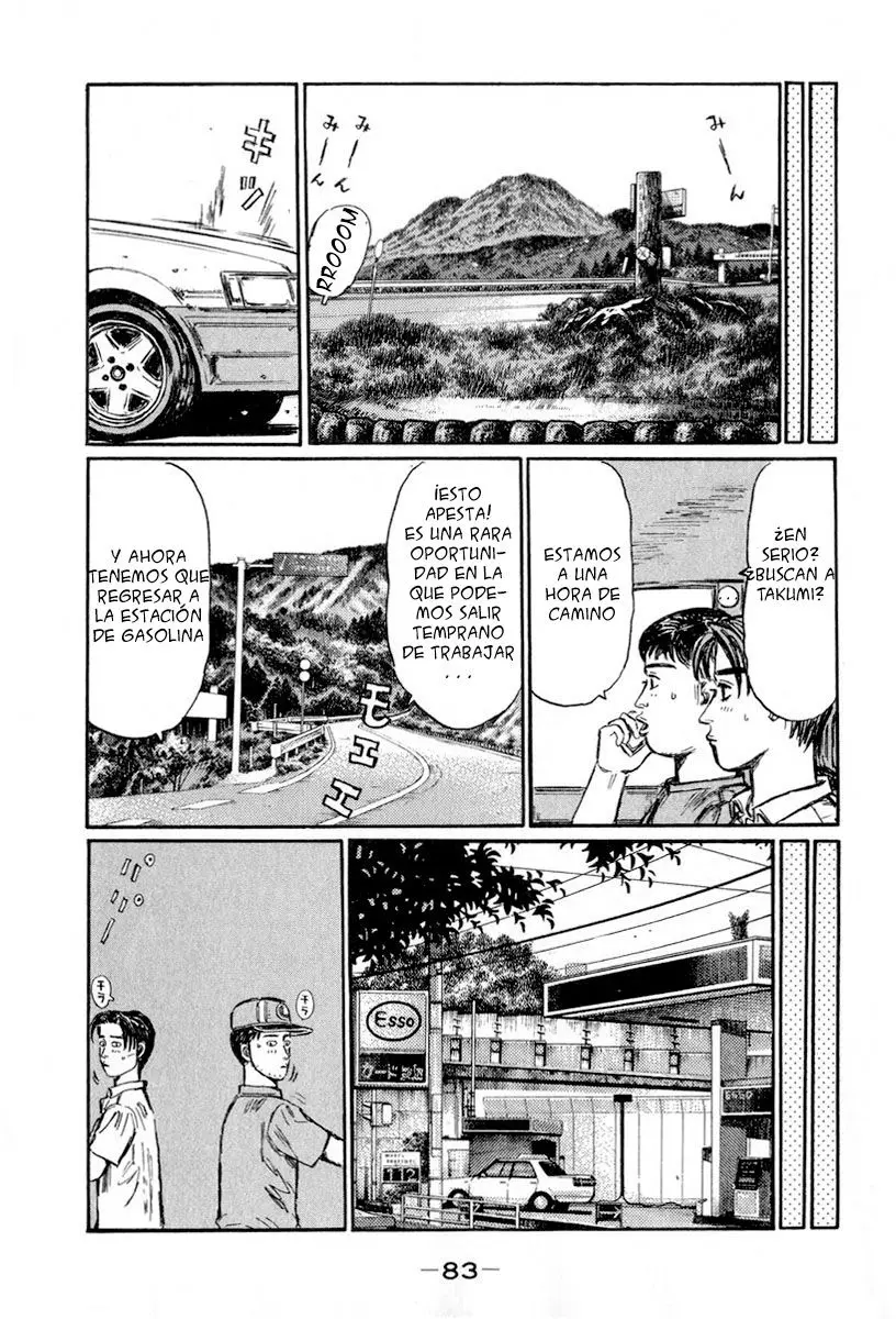 Initial D capítulo 428, página 11