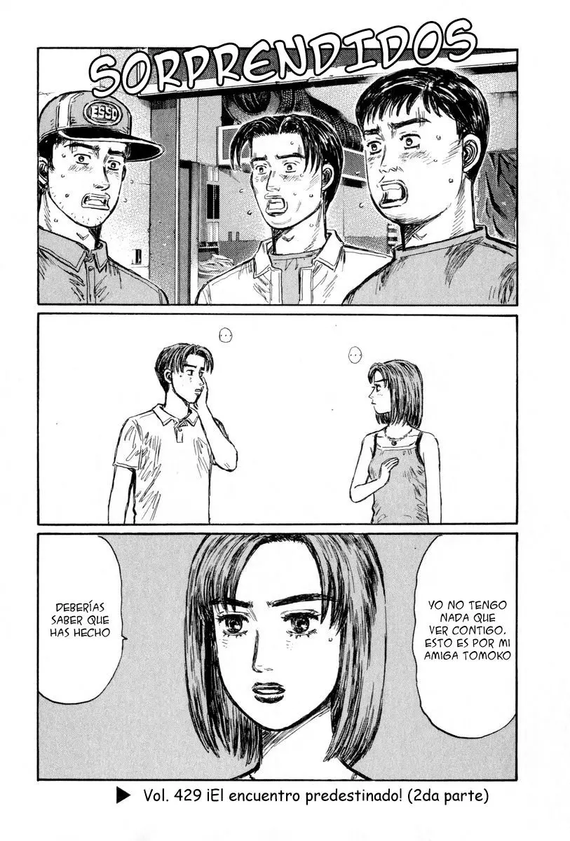 Initial D capítulo 429, página 1