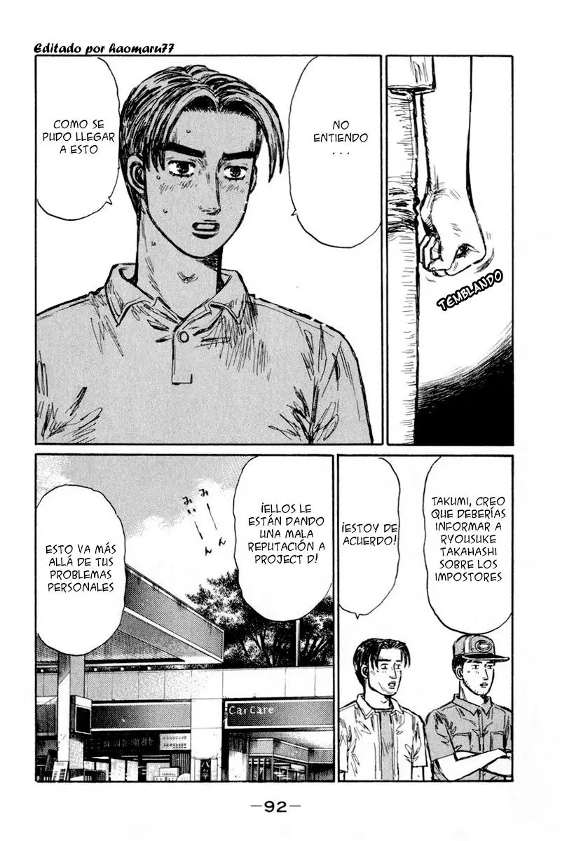 Initial D capítulo 429, página 7