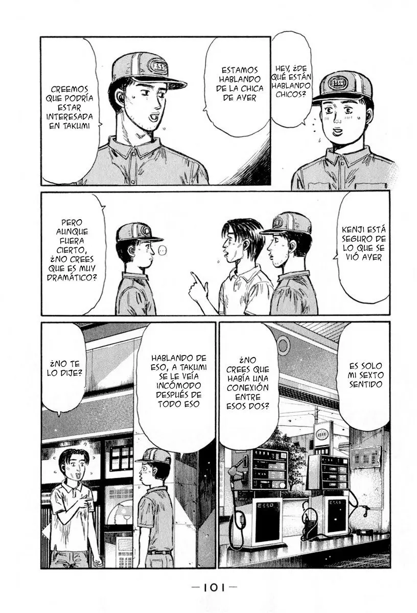 Initial D capítulo 430, página 4