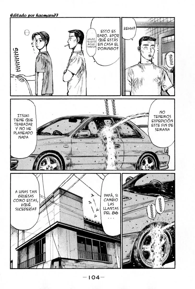 Initial D capítulo 430, página 7