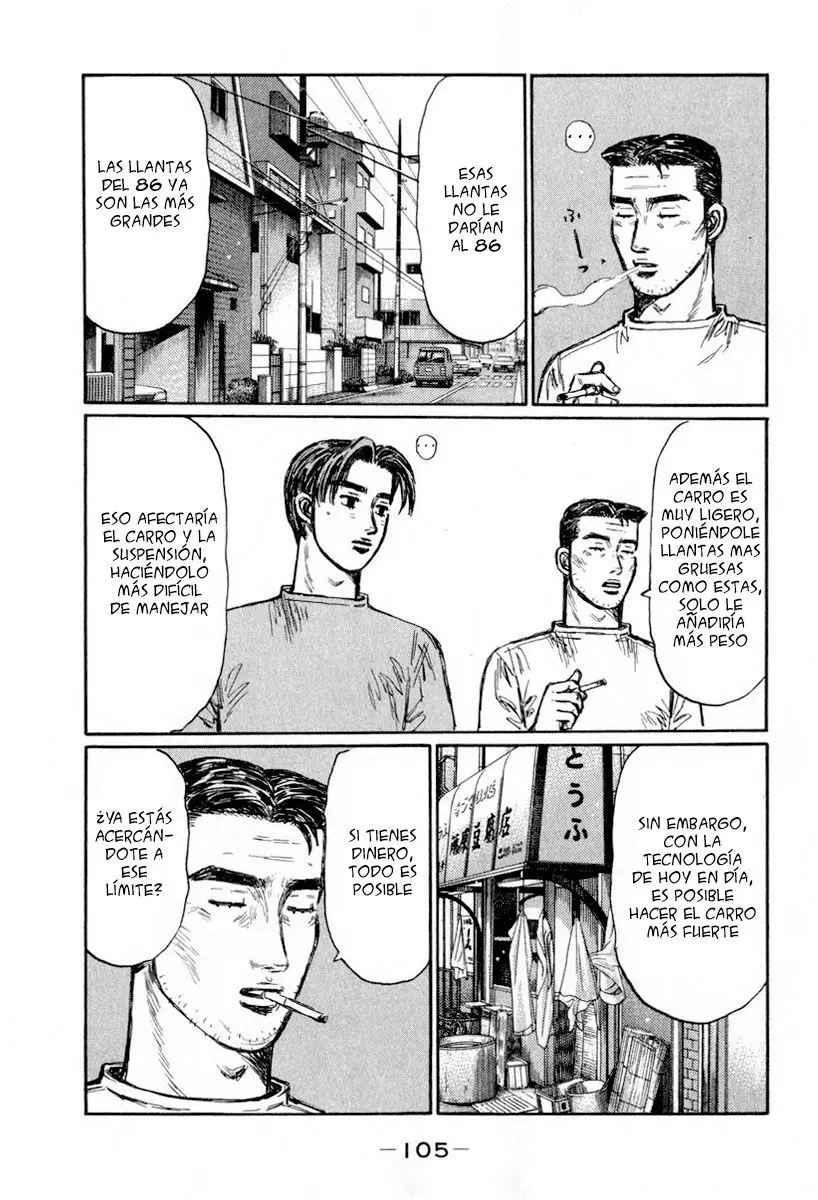 Initial D capítulo 430, página 8