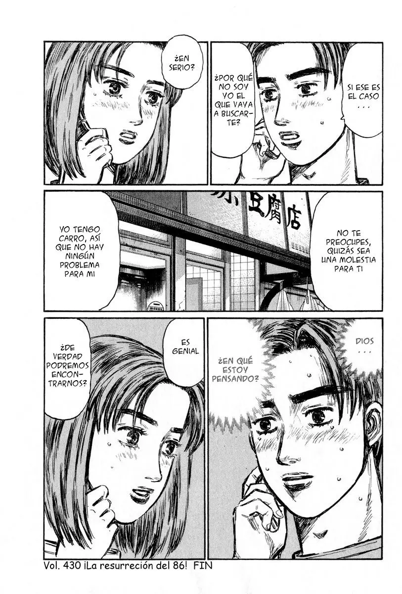Initial D capítulo 430, página 12