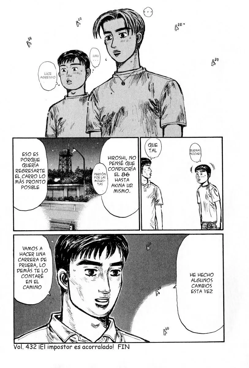 Initial D capítulo 432, página 9