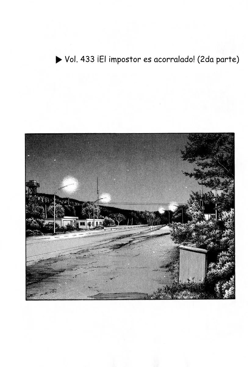 Initial D capítulo 433, página 1
