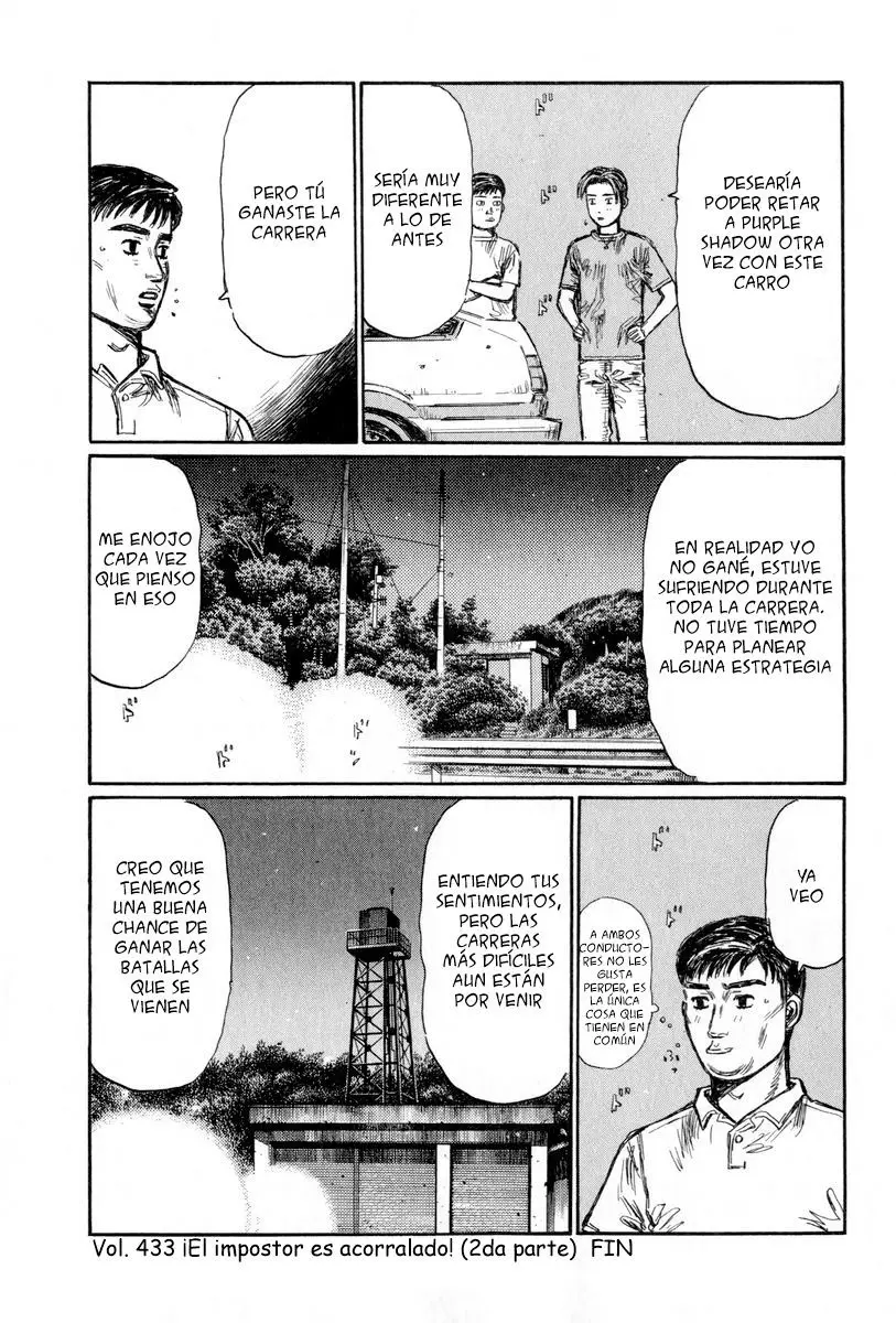 Initial D capítulo 433, página 11