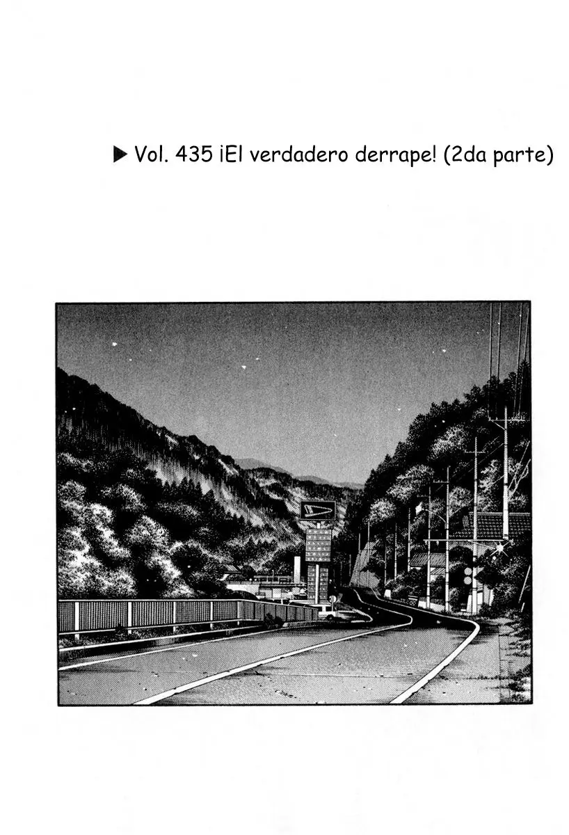 Initial D capítulo 435, página 1