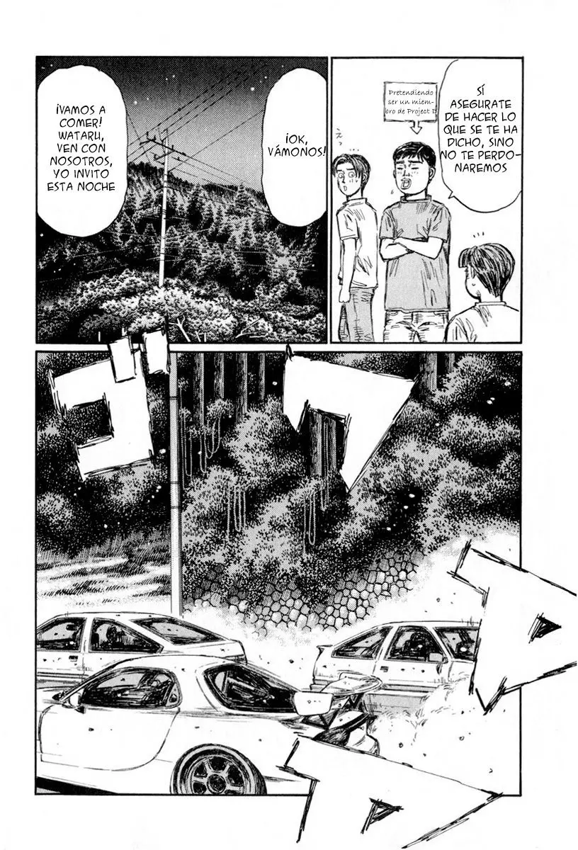 Initial D capítulo 437, página 8