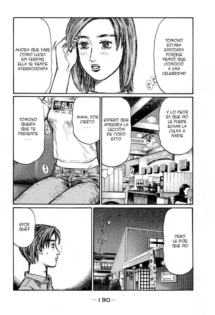 Initial D capítulo 439, página 8
