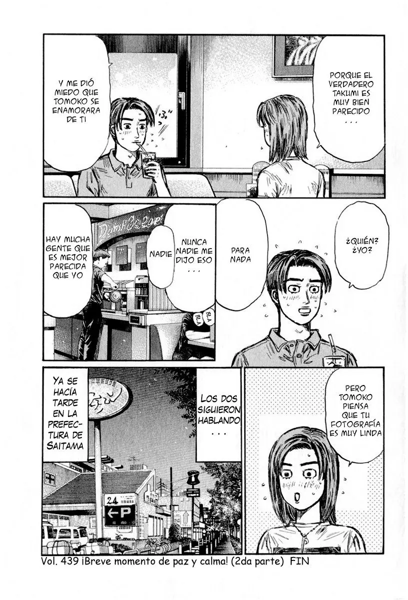 Initial D capítulo 439, página 9
