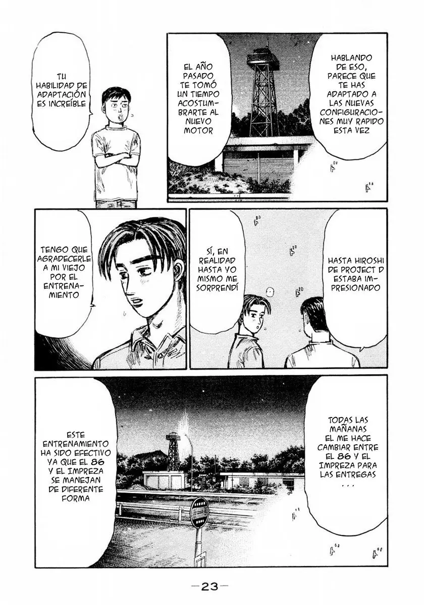 Initial D capítulo 441, página 10