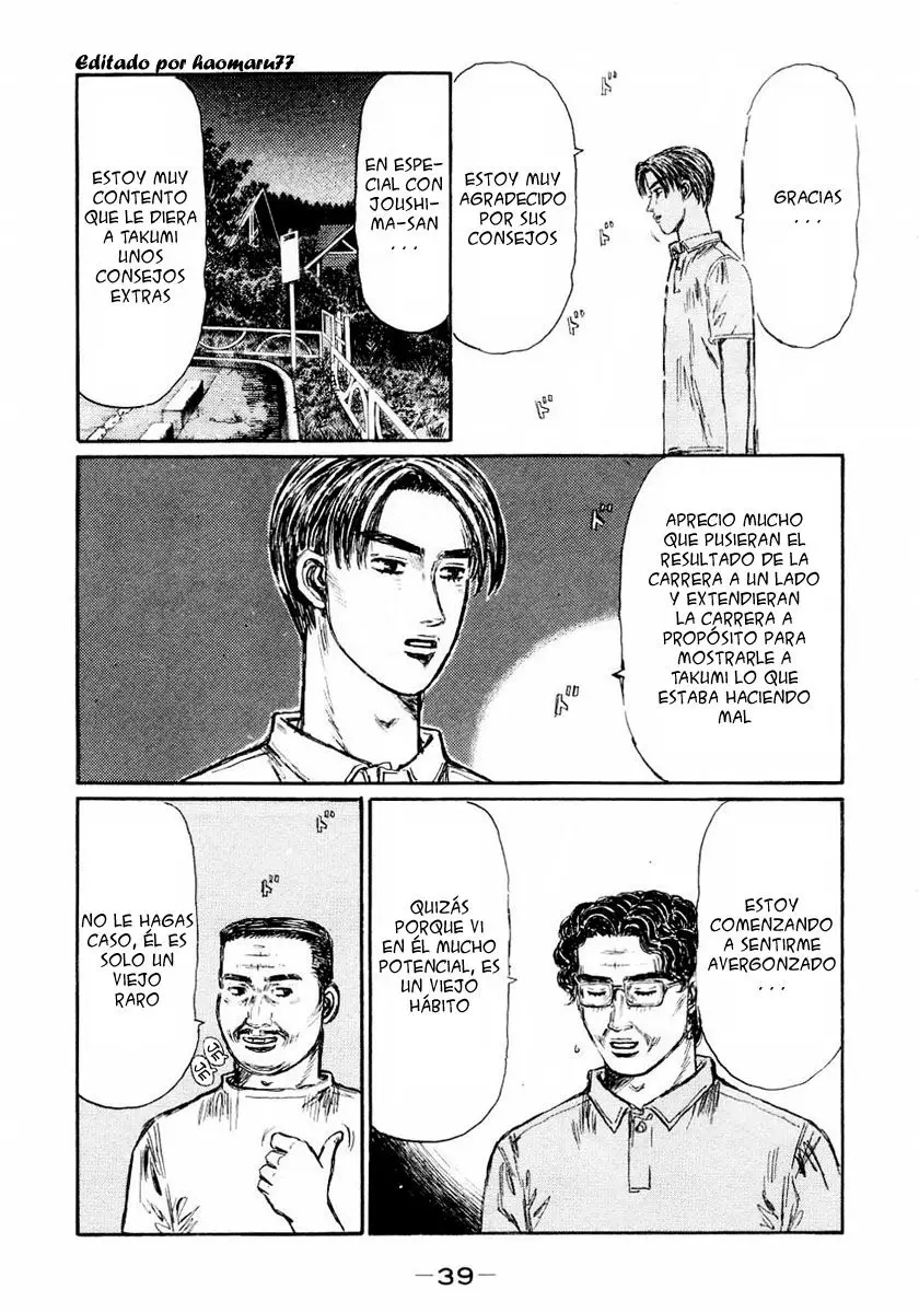 Initial D capítulo 443, página 5