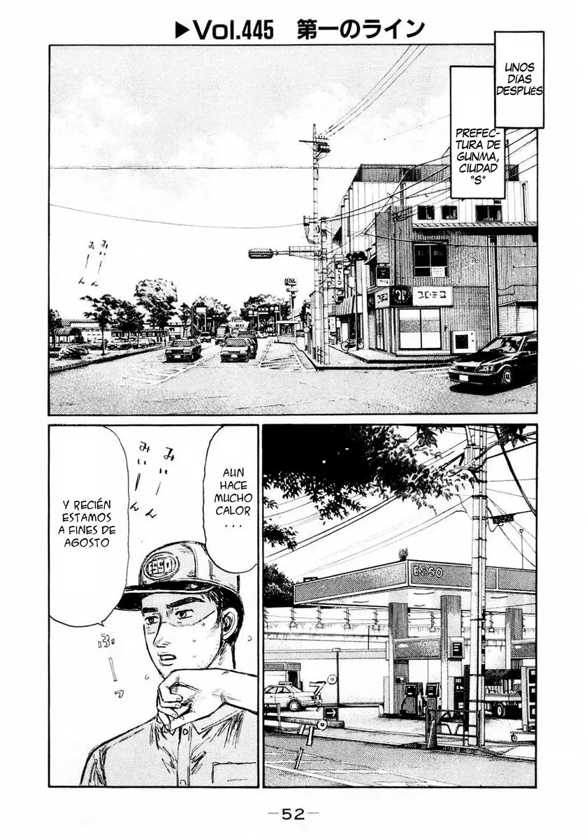 Initial D capítulo 445, página 1