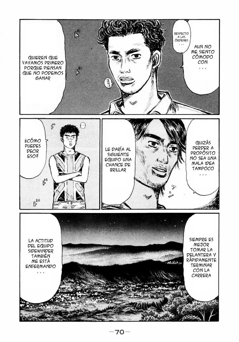 Initial D capítulo 446, página 6