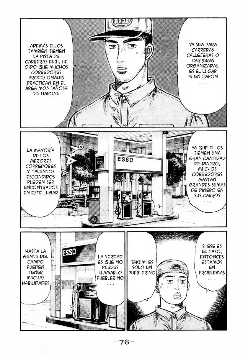 Initial D capítulo 447, página 4