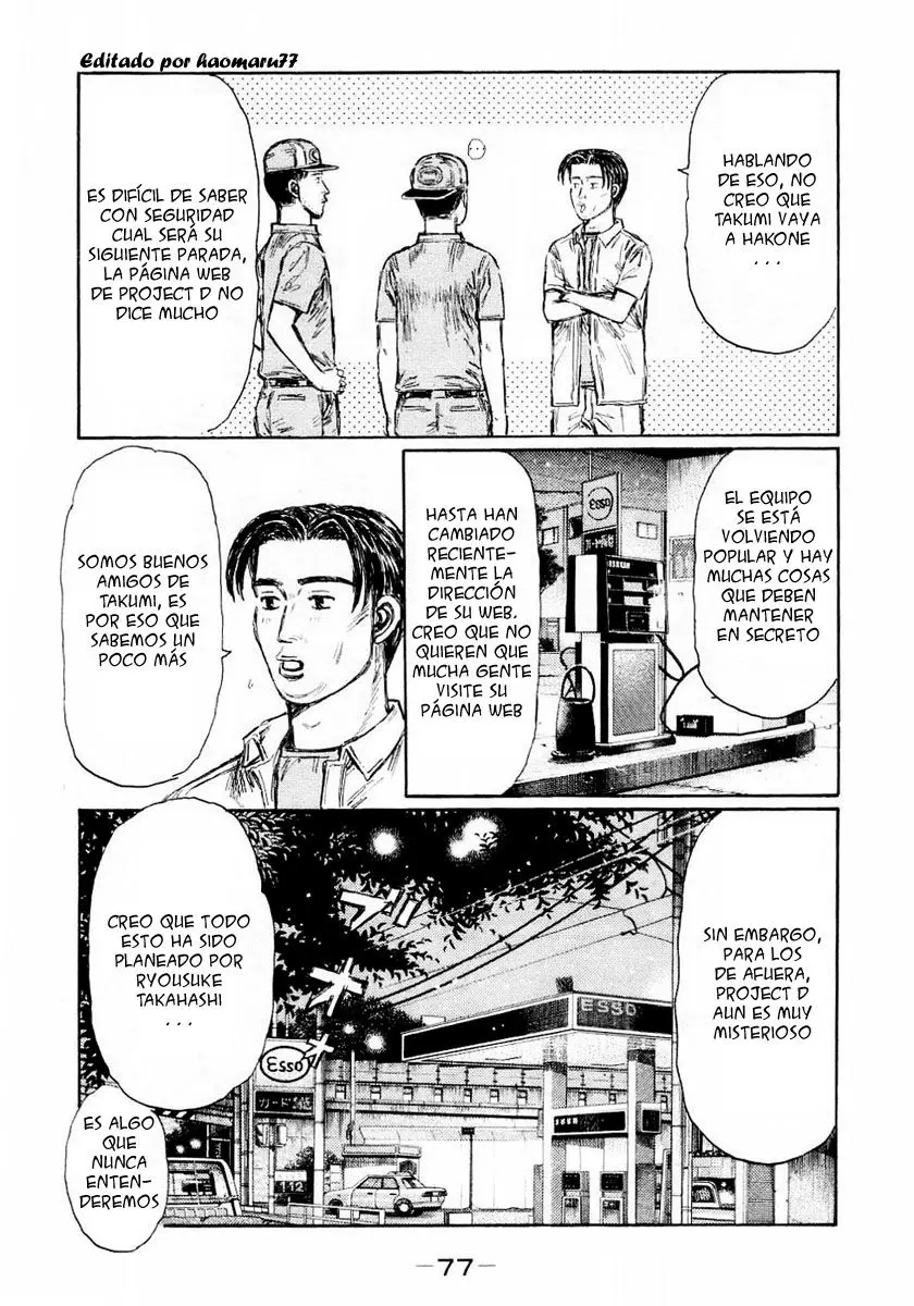 Initial D capítulo 447, página 5