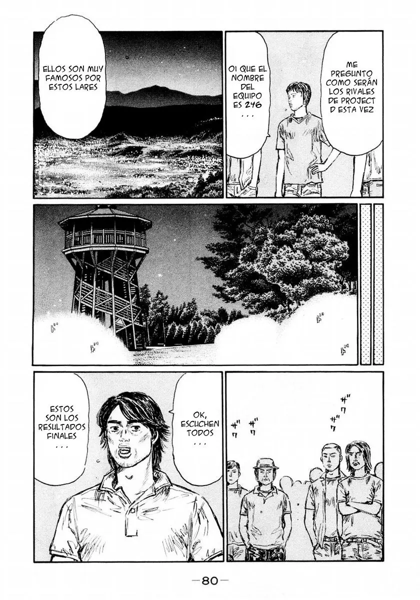 Initial D capítulo 447, página 8