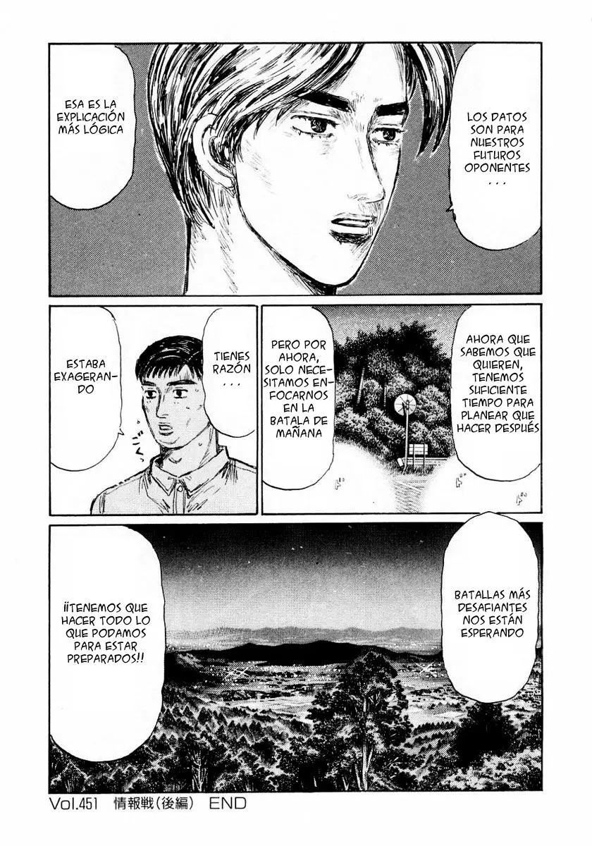 Initial D capítulo 451, página 11