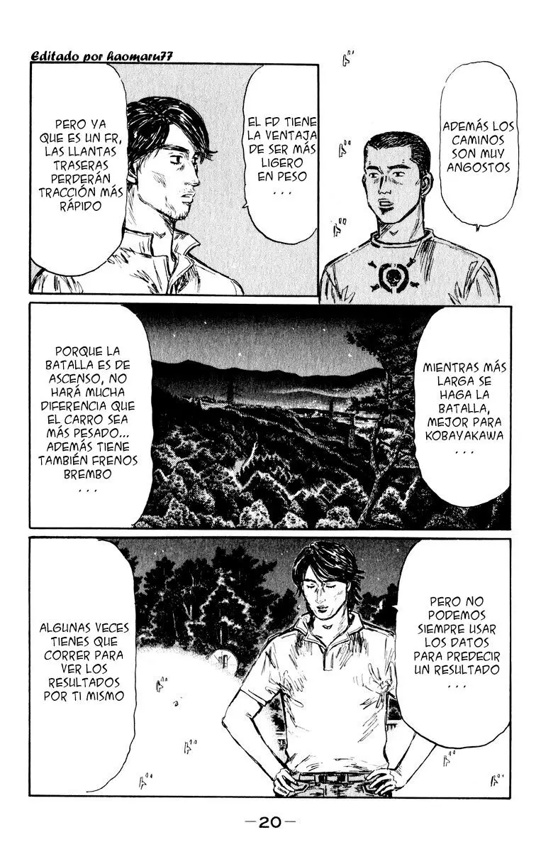 Initial D capítulo 456, página 7