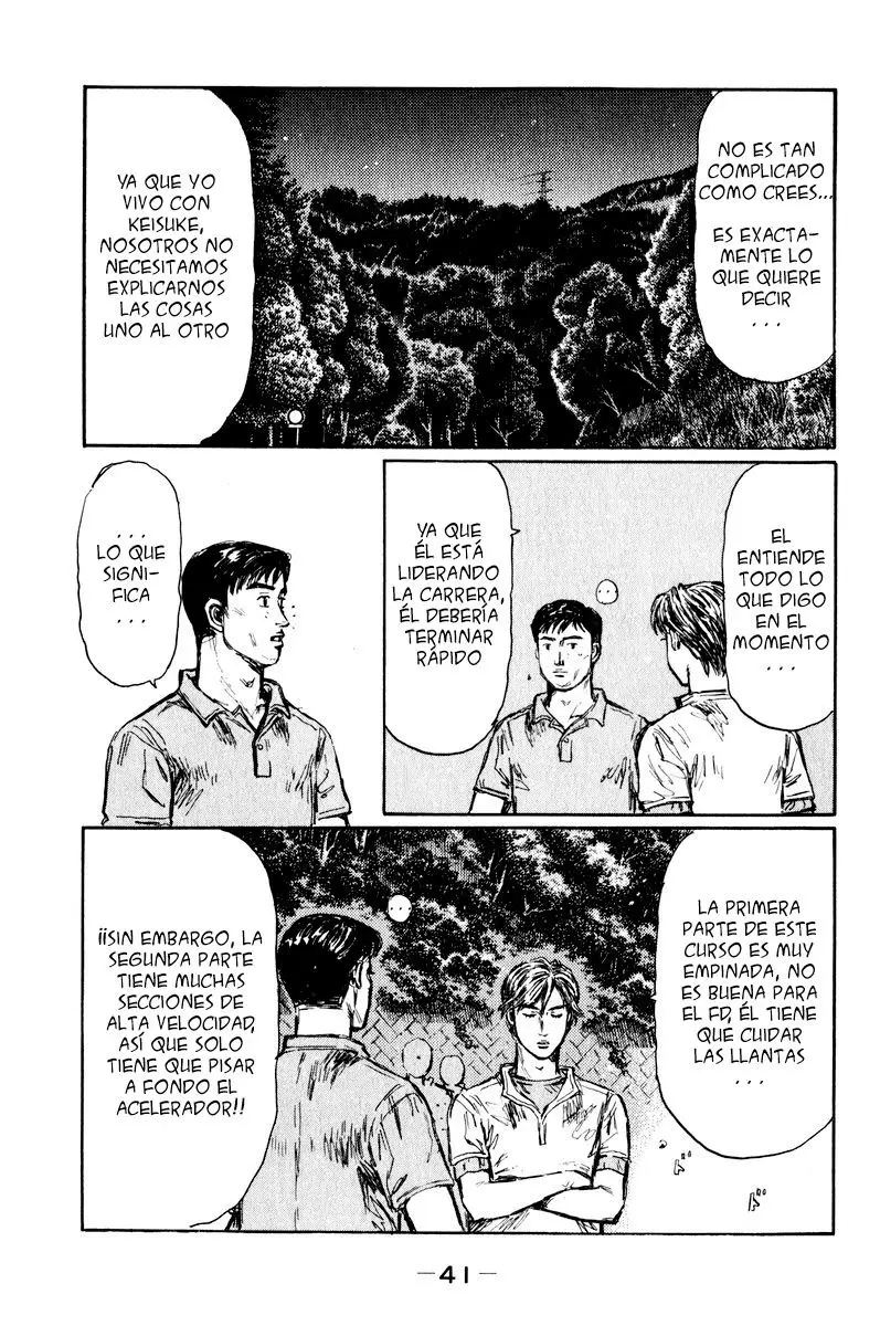 Initial D capítulo 458, página 6
