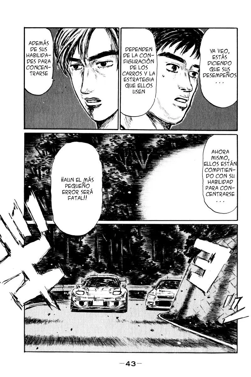 Initial D capítulo 458, página 8