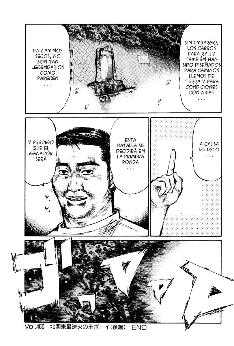 Initial D capítulo 460, página 10