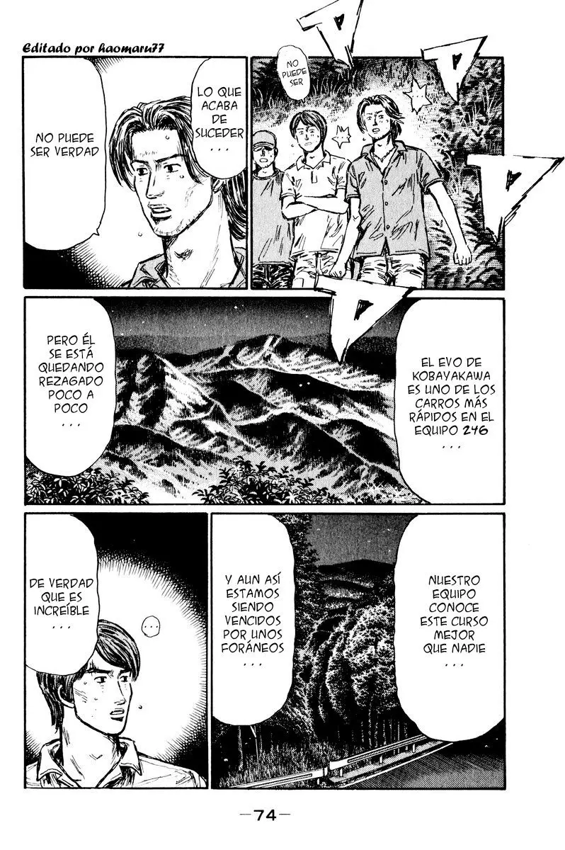 Initial D capítulo 461, página 5