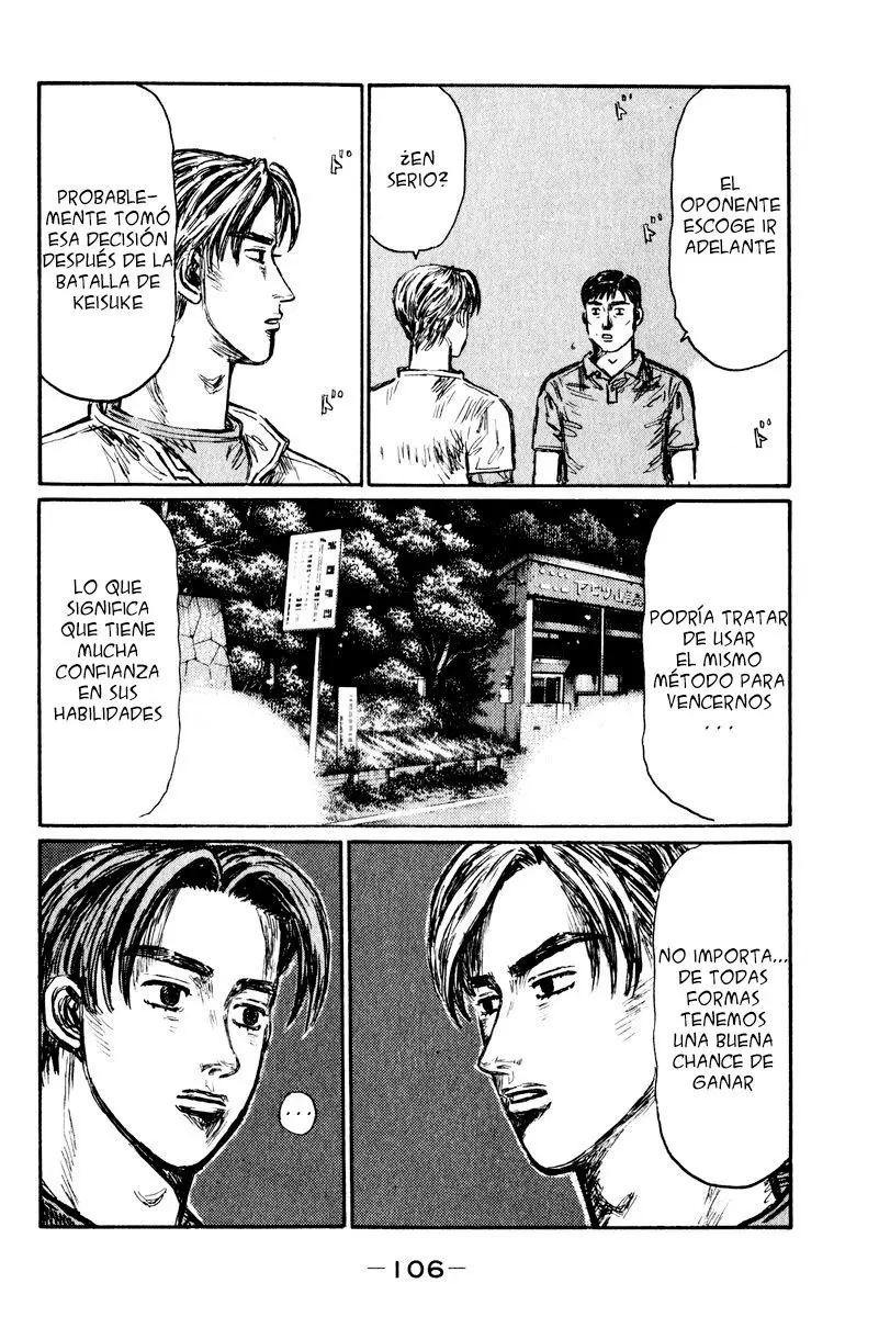 Initial D capítulo 464, página 6