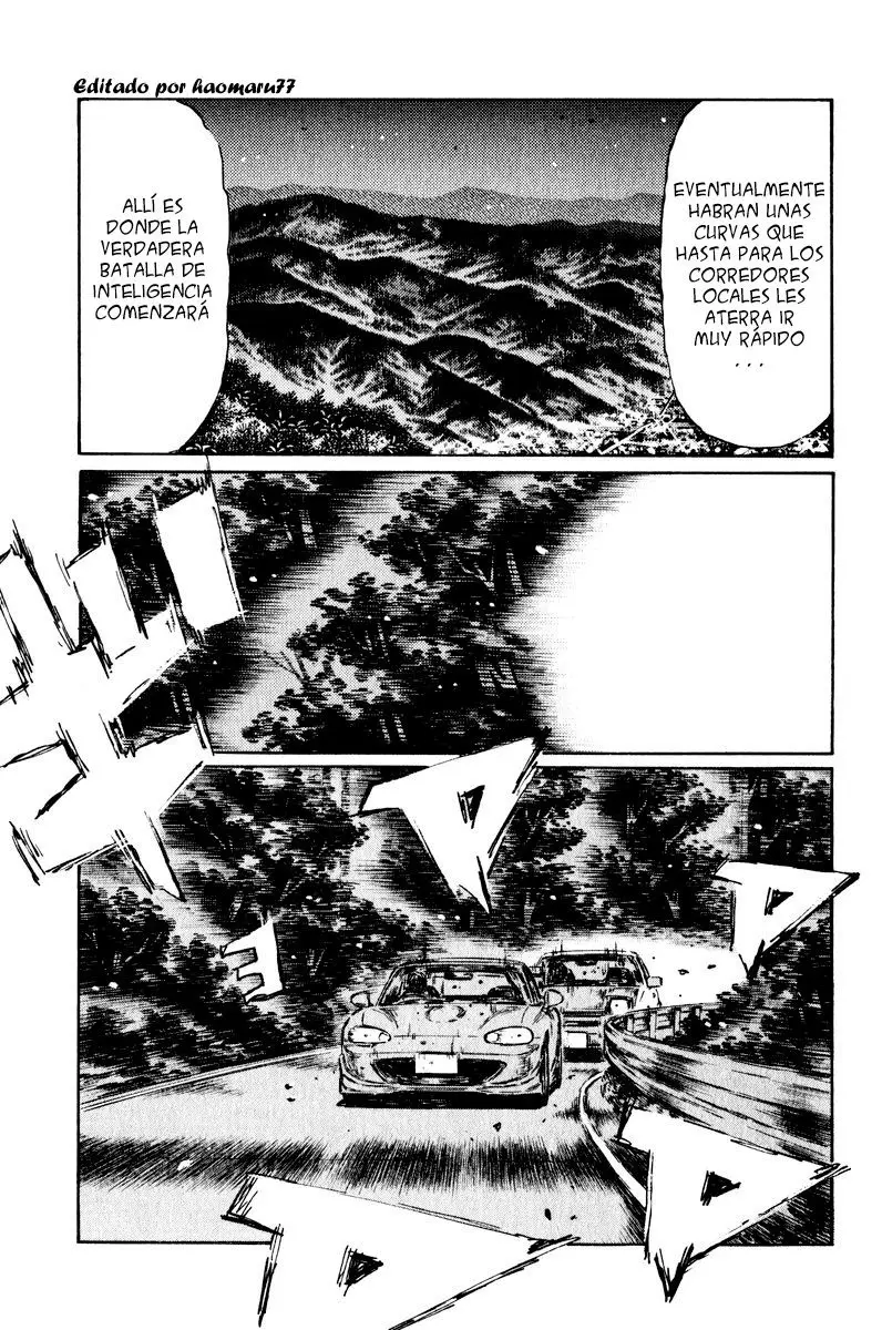 Initial D capítulo 469, página 6