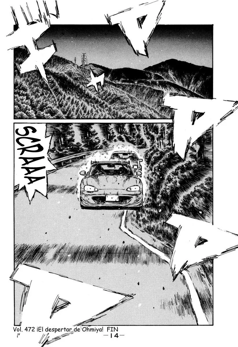 Initial D capítulo 472, página 16