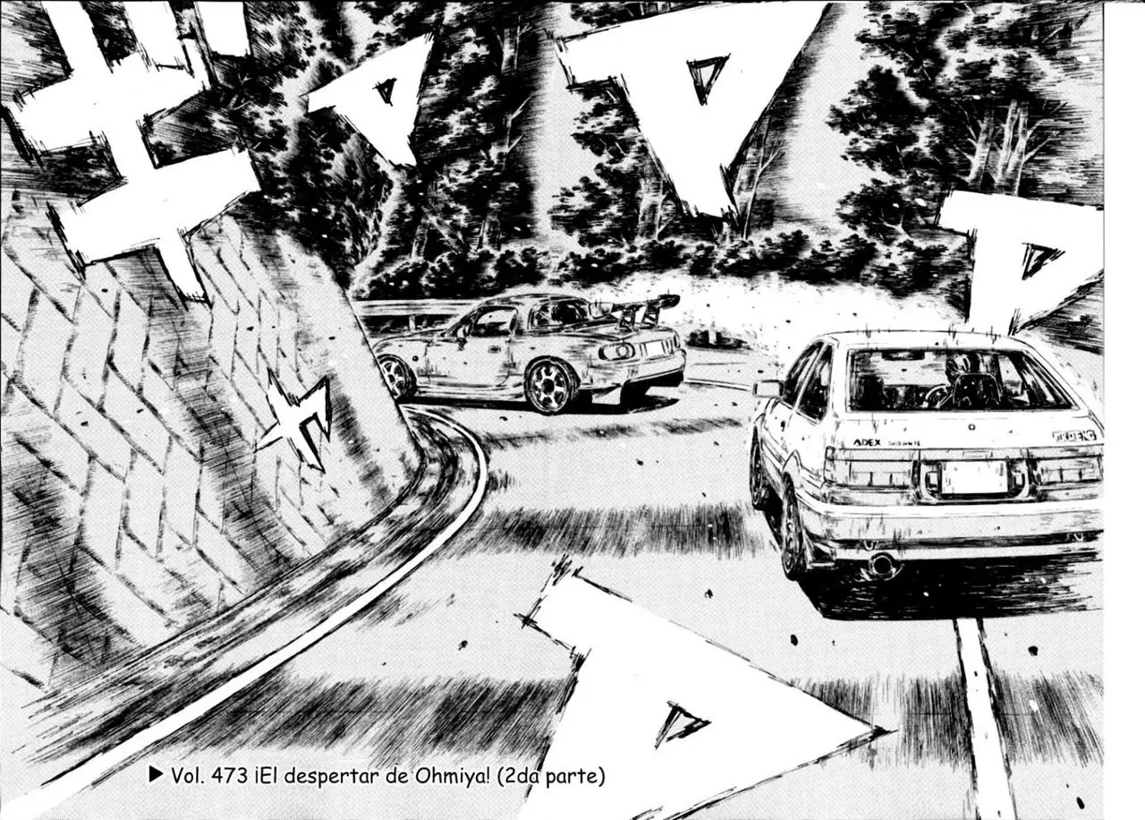 Initial D capítulo 473, página 2