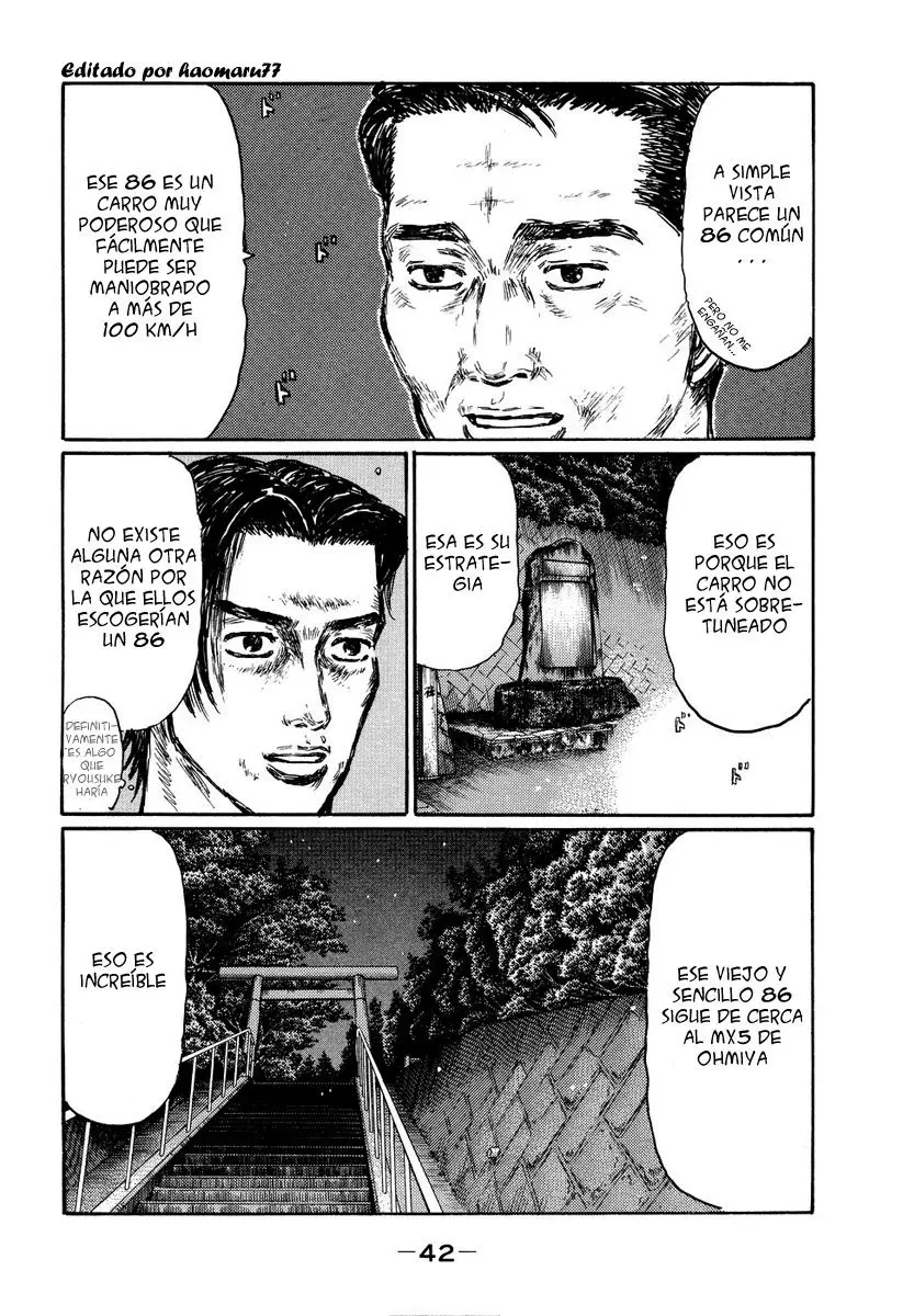 Initial D capítulo 475, página 5