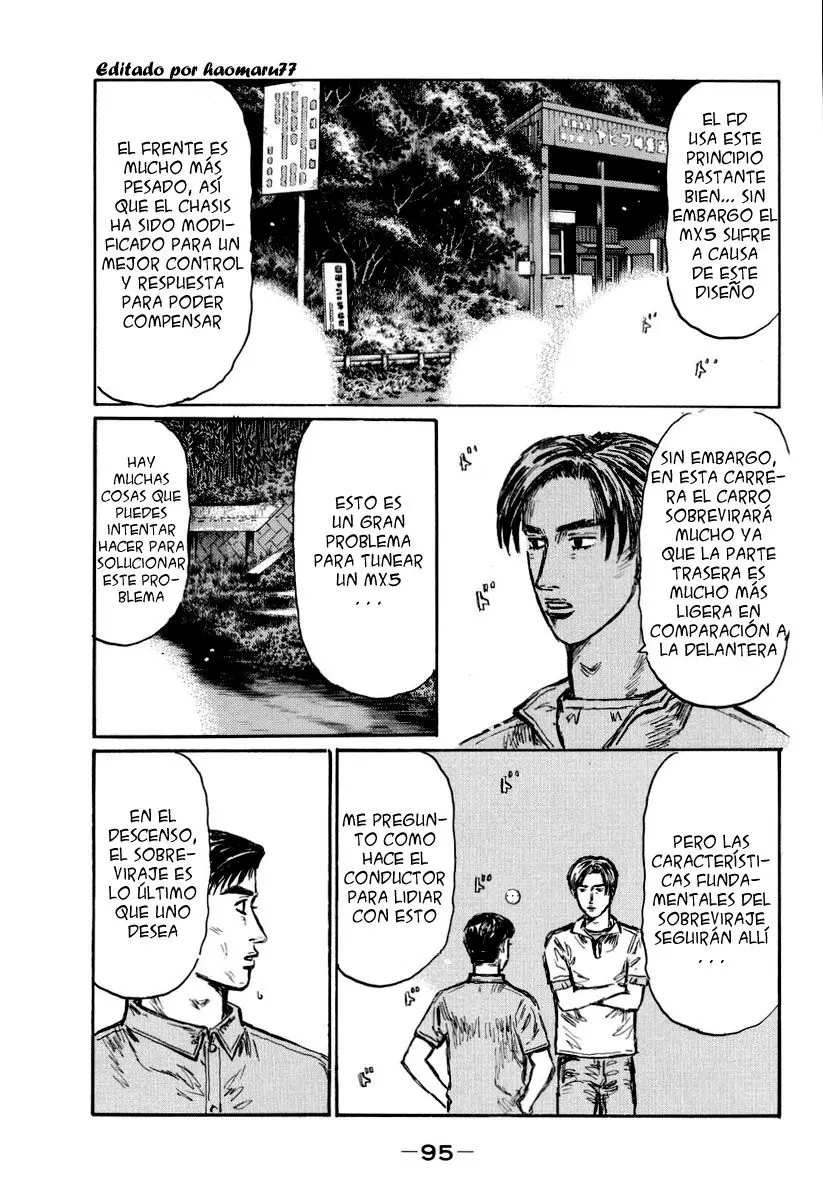 Initial D capítulo 480, página 6