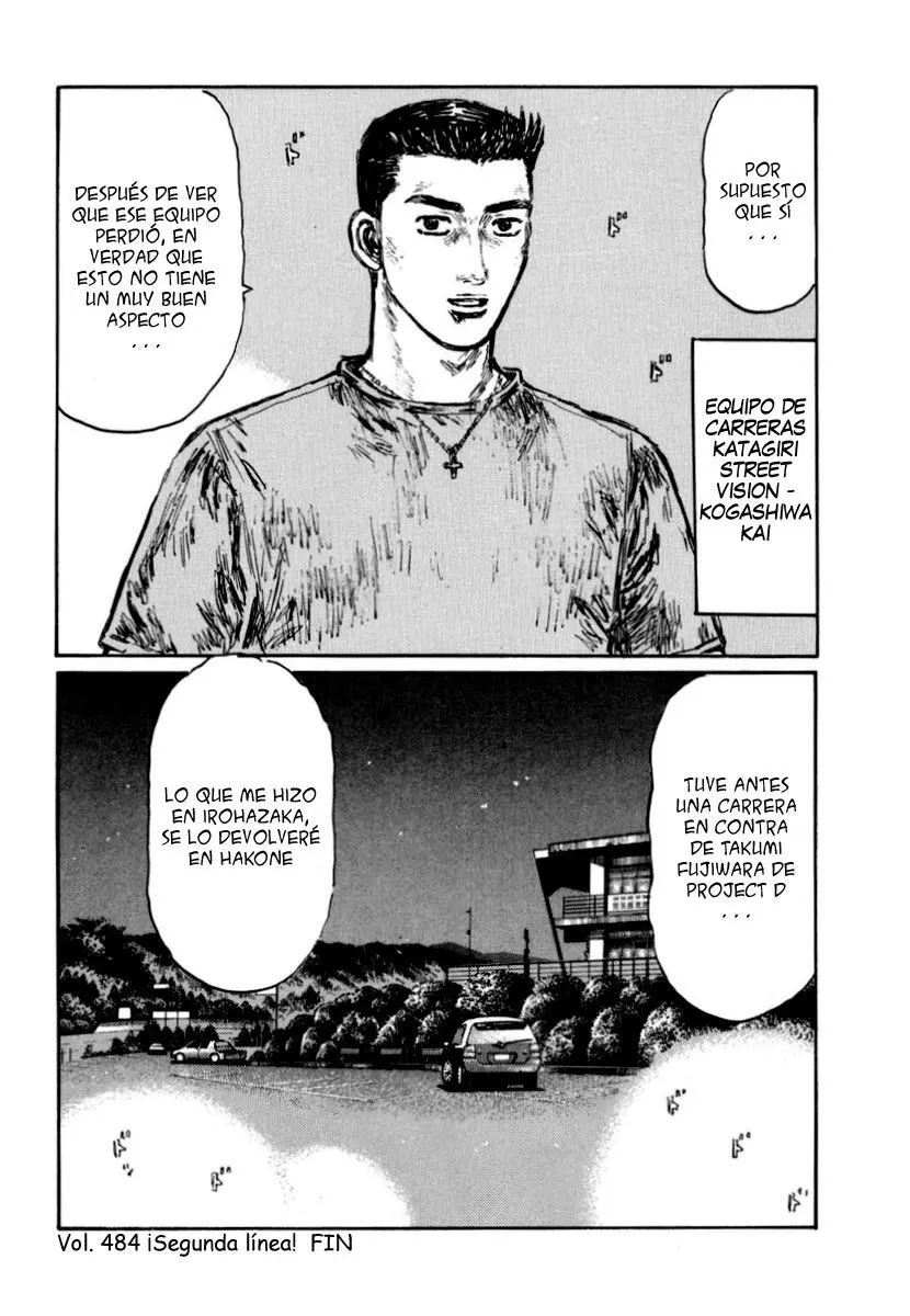 Initial D capítulo 484, página 10