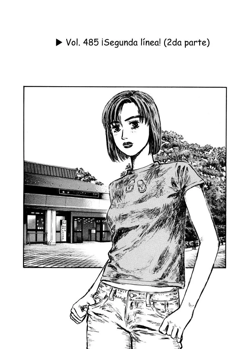 Initial D capítulo 485, página 1