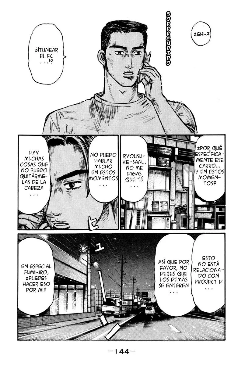 Initial D capítulo 485, página 6
