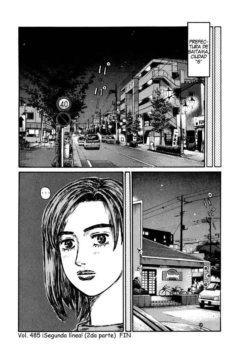 Initial D capítulo 485, página 10