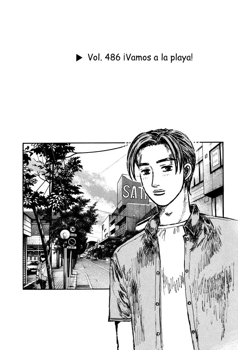 Initial D capítulo 486, página 1