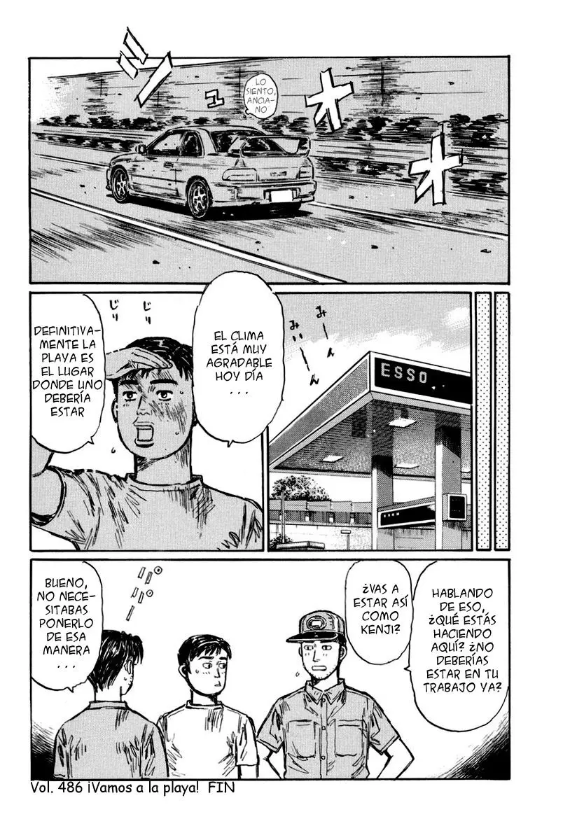 Initial D capítulo 486, página 14
