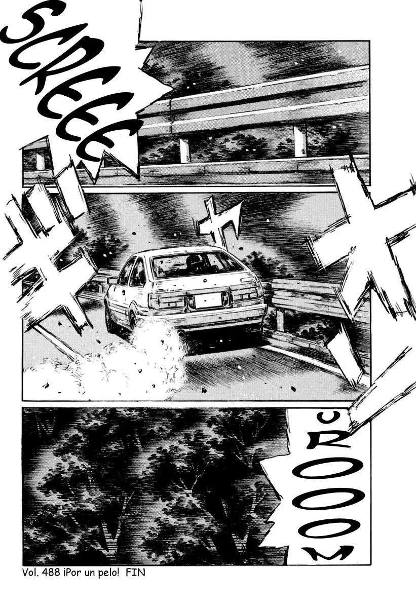 Initial D capítulo 488, página 14