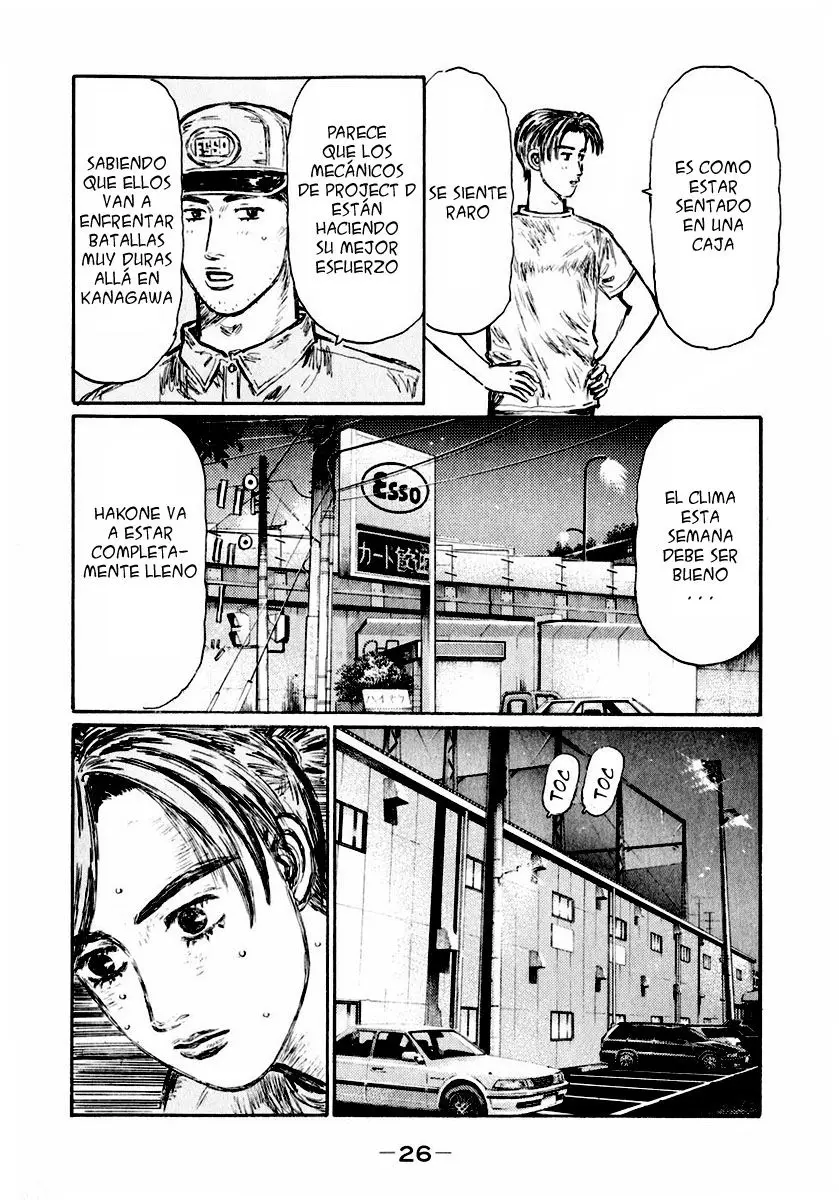 Initial D capítulo 490, página 8